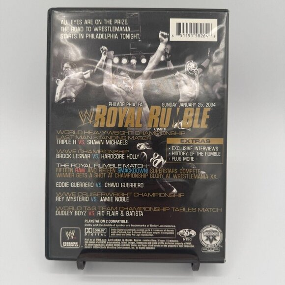WWE Royal Rumble 2004 - 1-Disc DVD Set - Good - Picture 2 of 4